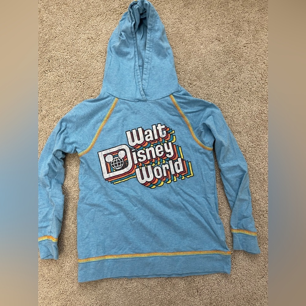 Disney Parks Kids size Large Blue Sweatshirt
